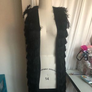 H&M fringe vest